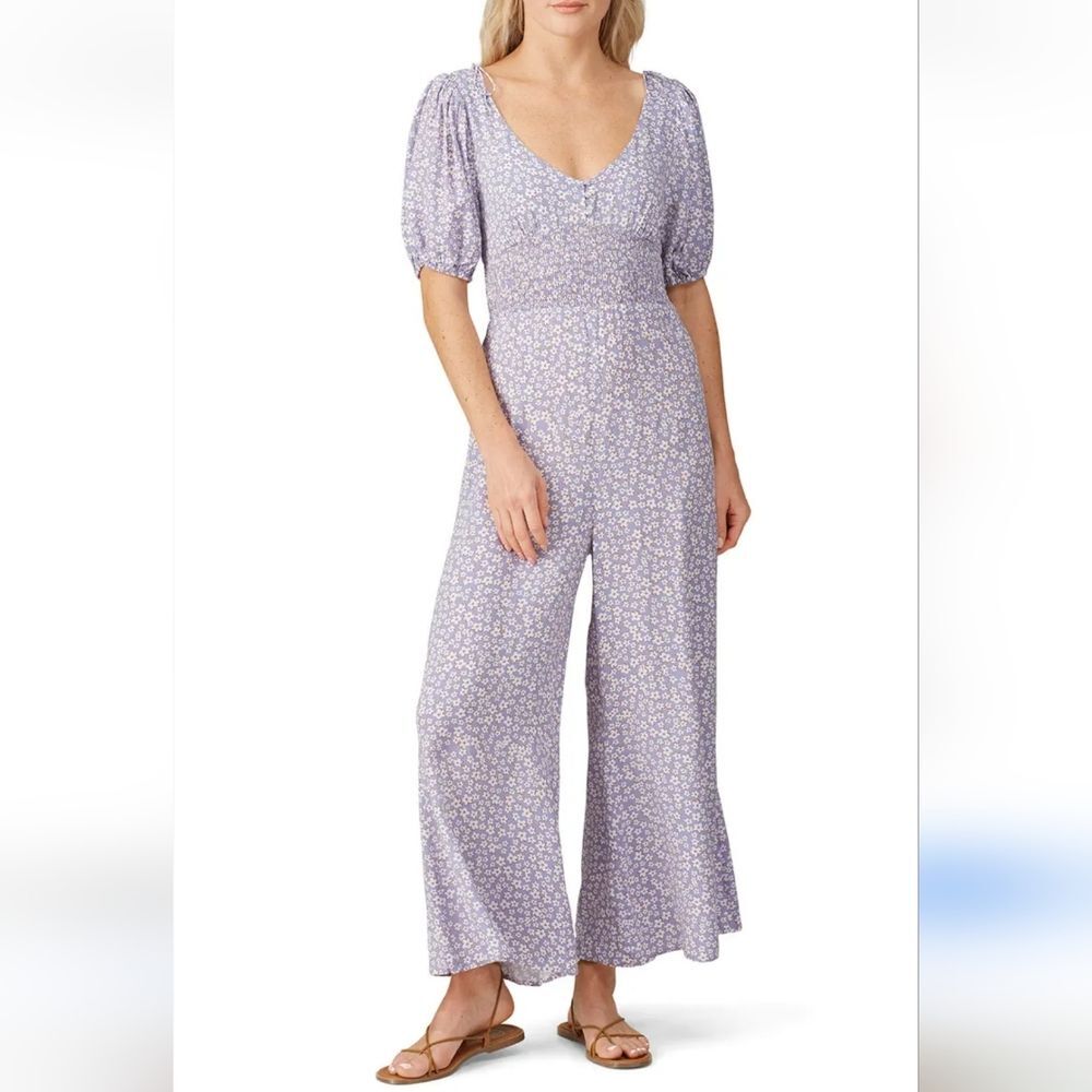 Auguste The Label Dean Juliette Lavender Jumpsuit Size 4